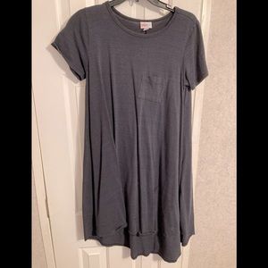 Lularoe Navy Blue Carly- High Low dress